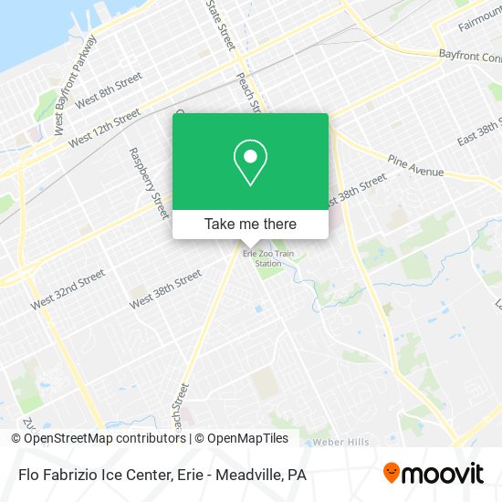 Mapa de Flo Fabrizio Ice Center