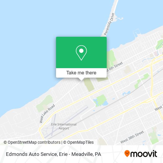 Mapa de Edmonds Auto Service