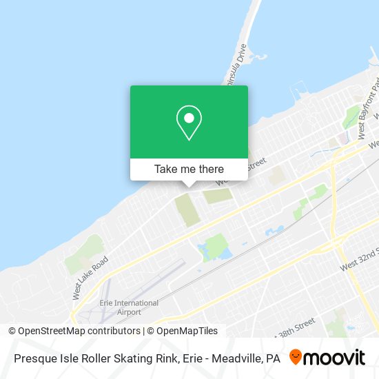 Mapa de Presque Isle Roller Skating Rink