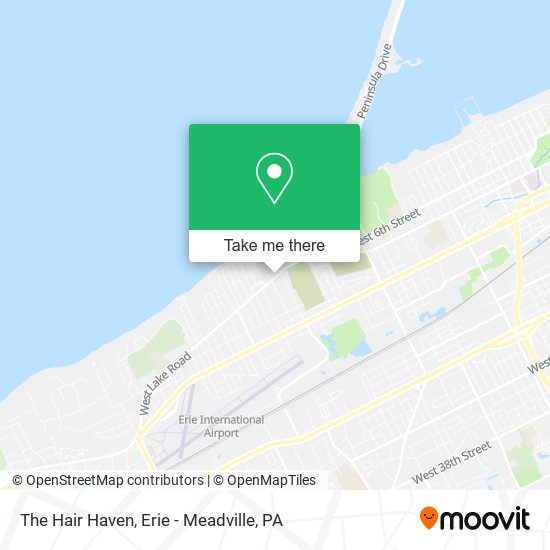 Mapa de The Hair Haven
