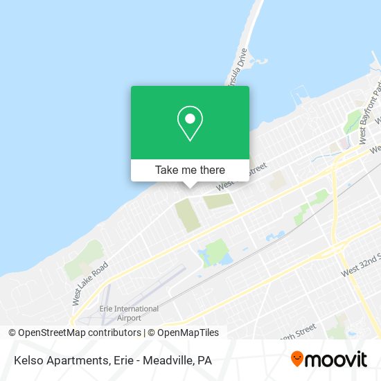 Kelso Apartments map