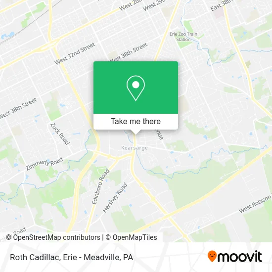 Roth Cadillac map