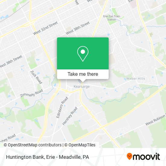 Huntington Bank map