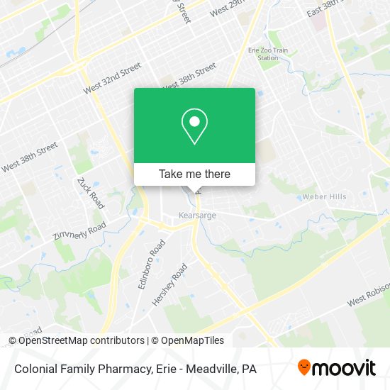 Mapa de Colonial Family Pharmacy