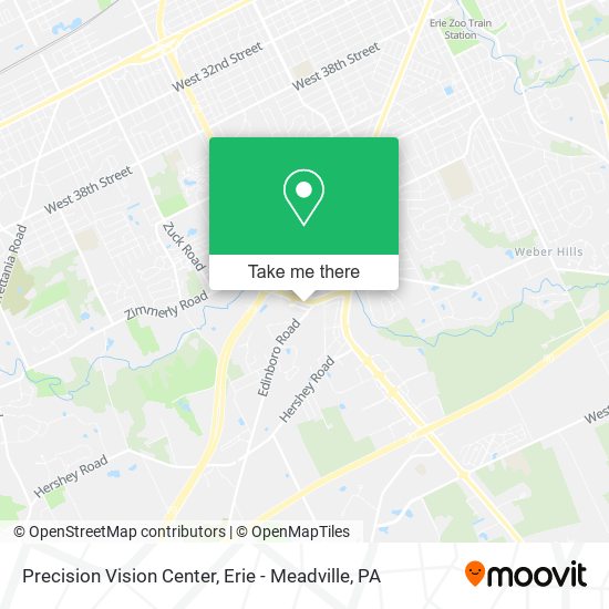 Precision Vision Center map