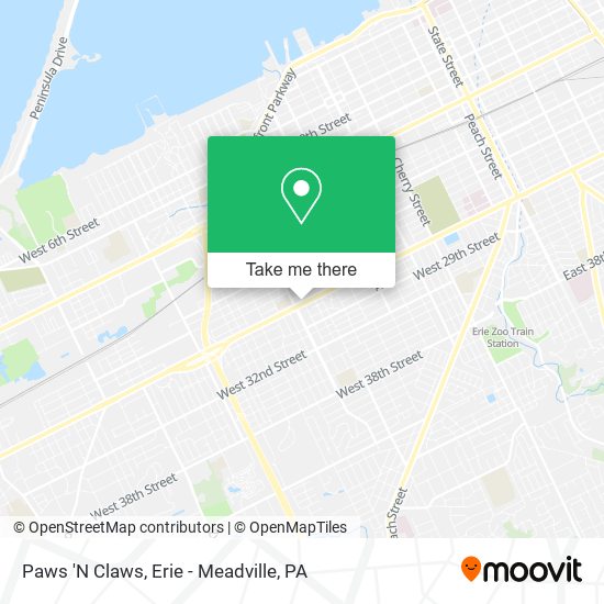 Paws 'N Claws map