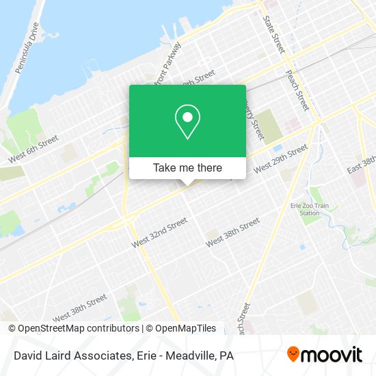 Mapa de David Laird Associates