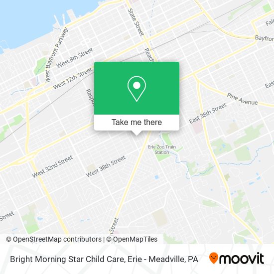 Bright Morning Star Child Care map