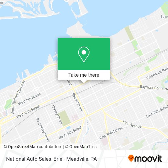 National Auto Sales map