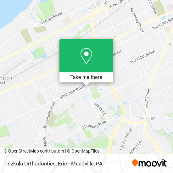 Iszkula Orthodontics map
