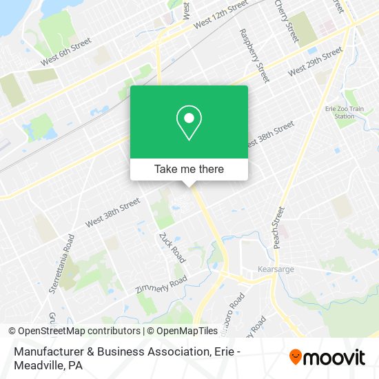 Manufacturer & Business Association map