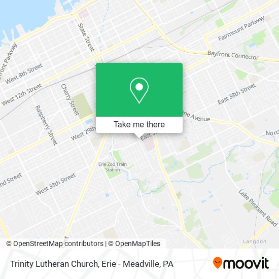 Mapa de Trinity Lutheran Church