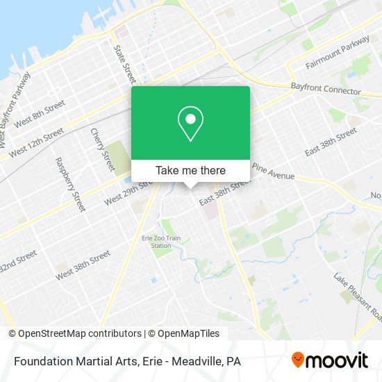 Foundation Martial Arts map