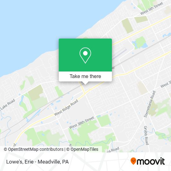 Mapa de Lowe's