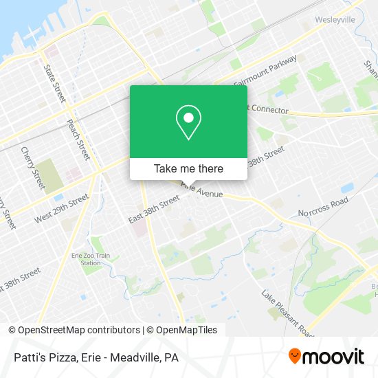 Patti's Pizza map