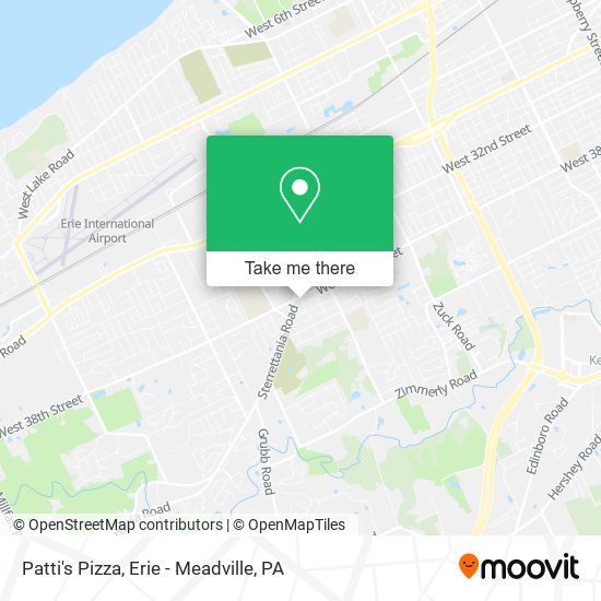 Patti's Pizza map