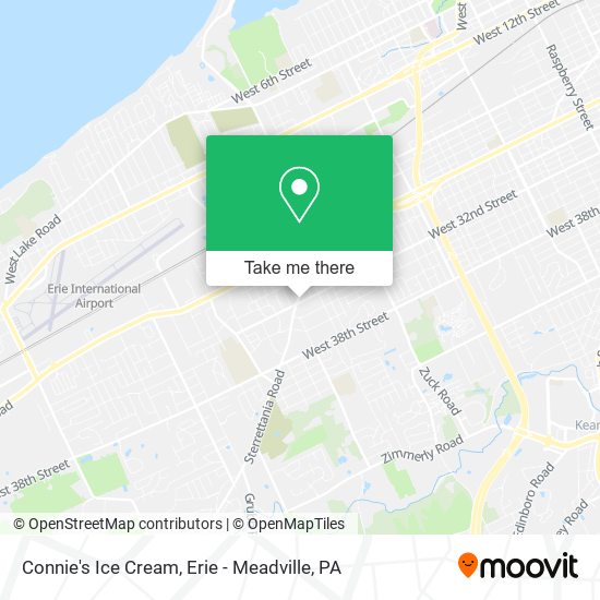 Connie's Ice Cream map