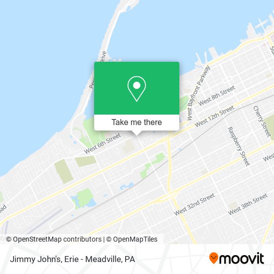 Mapa de Jimmy John's
