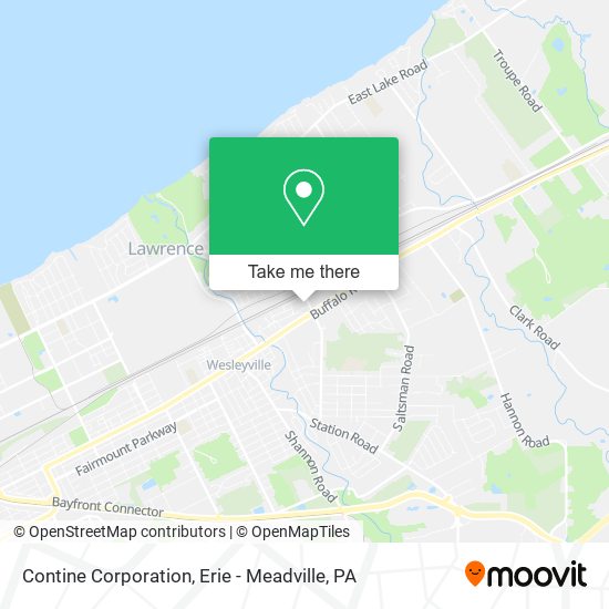 Contine Corporation map