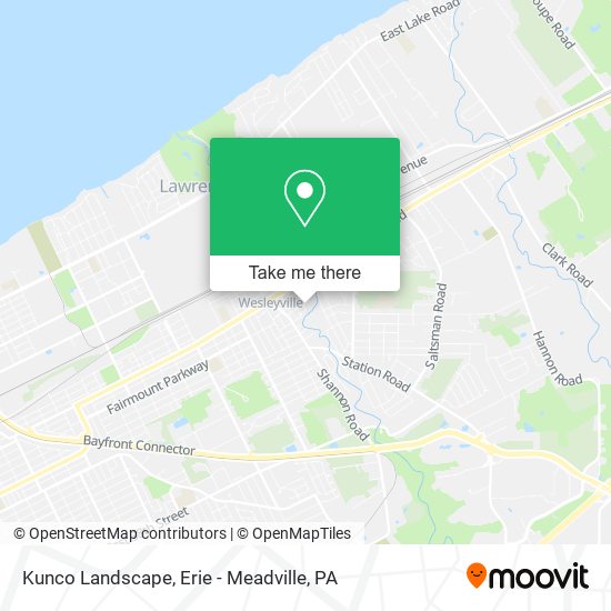 Kunco Landscape map
