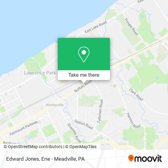 Edward Jones map
