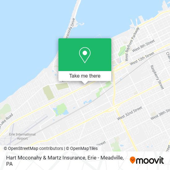 Hart Mcconahy & Martz Insurance map