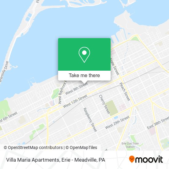 Mapa de Villa Maria Apartments