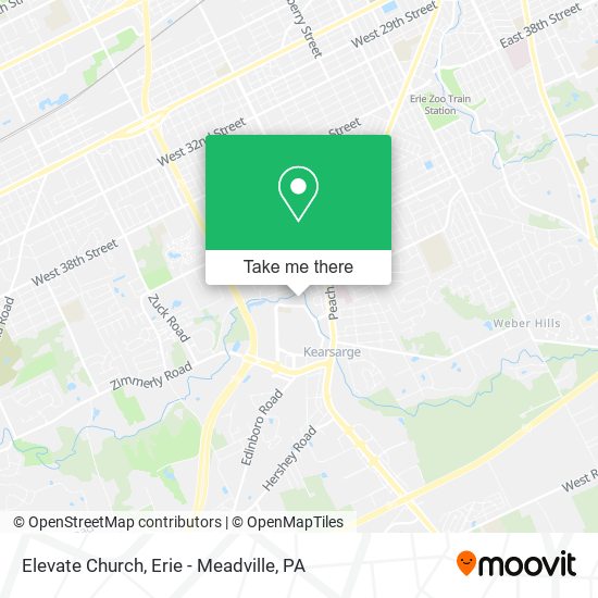 Elevate Church map