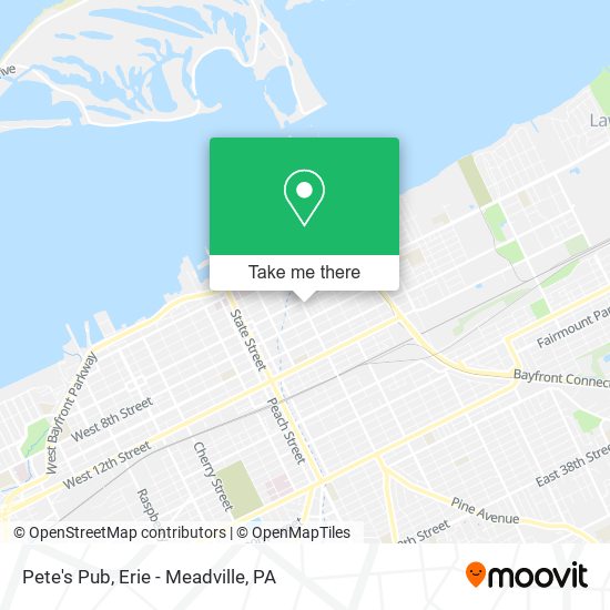 Mapa de Pete's Pub