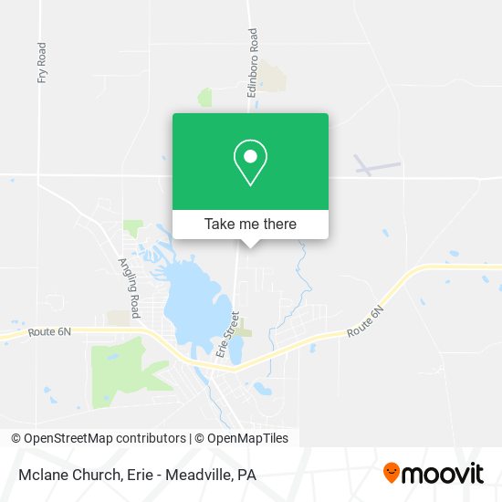 Mapa de Mclane Church