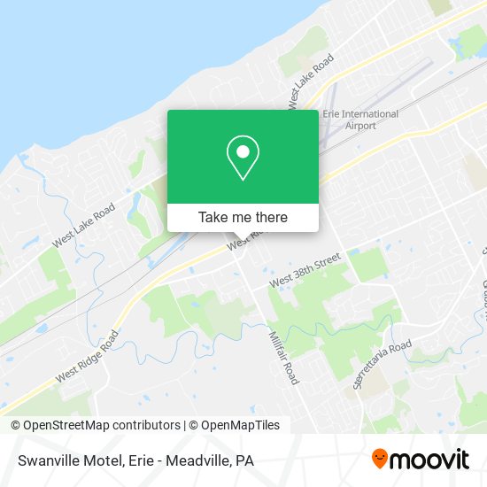 Swanville Motel map