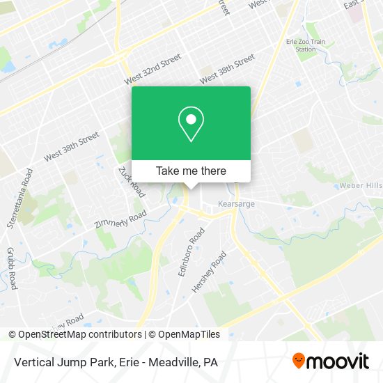 Mapa de Vertical Jump Park