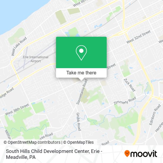 Mapa de South Hills Child Development Center