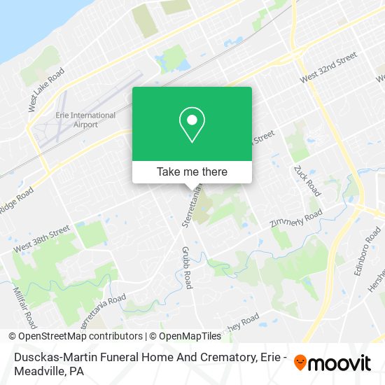 Dusckas-Martin Funeral Home And Crematory map