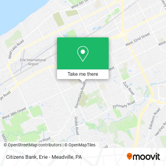 Citizens Bank map