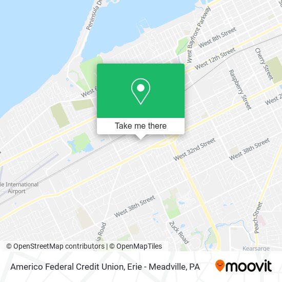 Americo Federal Credit Union map