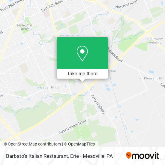 Barbato's Italian Restaurant map