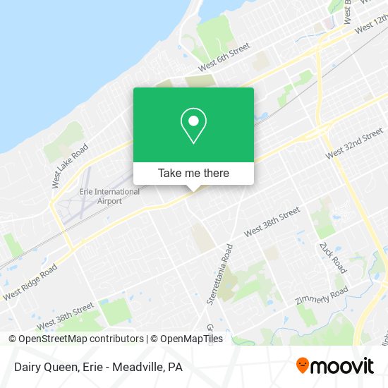 Dairy Queen map