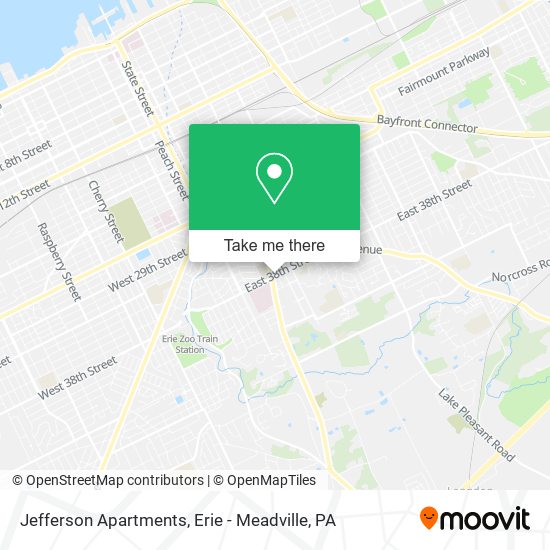 Jefferson Apartments map