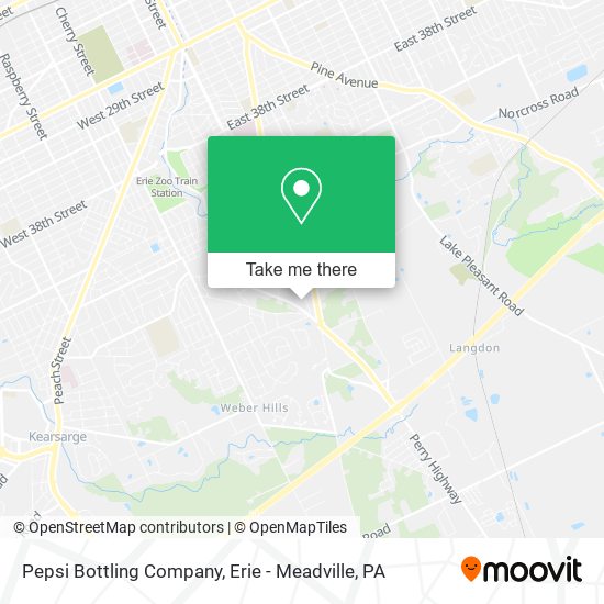 Pepsi Bottling Company map