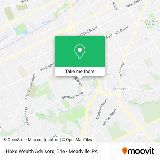 Mapa de Hbks Wealth Advisors