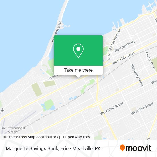 Marquette Savings Bank map