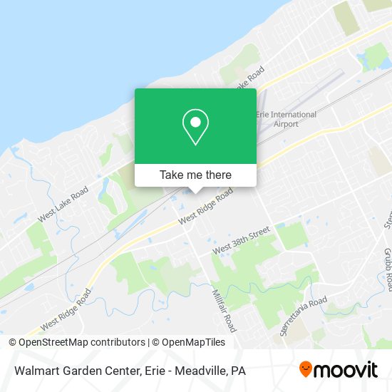 Walmart Garden Center map