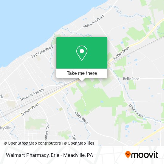 Walmart Pharmacy map