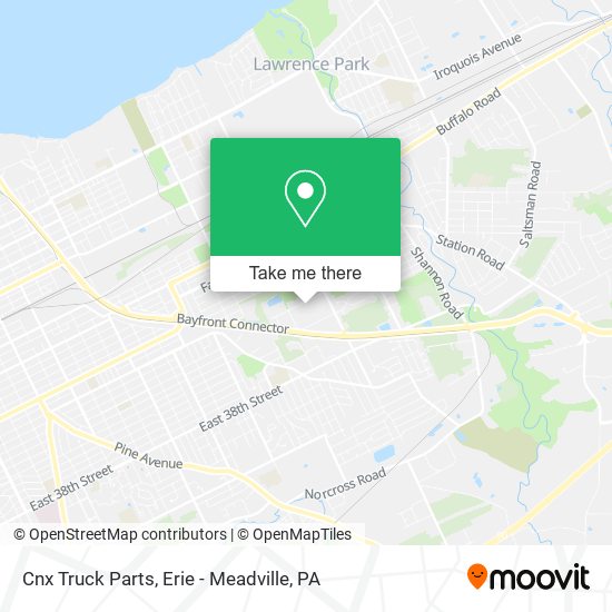 Mapa de Cnx Truck Parts