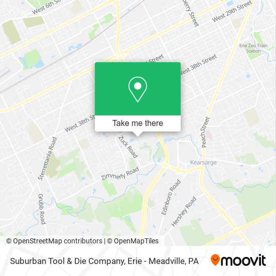 Suburban Tool & Die Company map