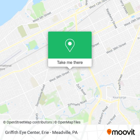 Griffith Eye Center map