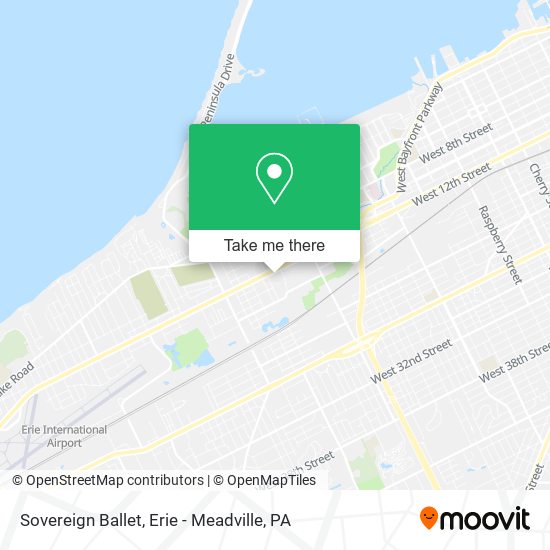 Sovereign Ballet map