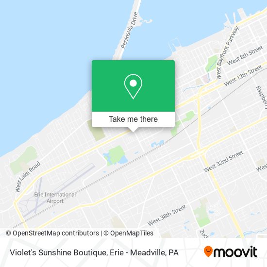 Violet's Sunshine Boutique map