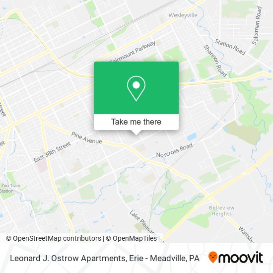 Leonard J. Ostrow Apartments map